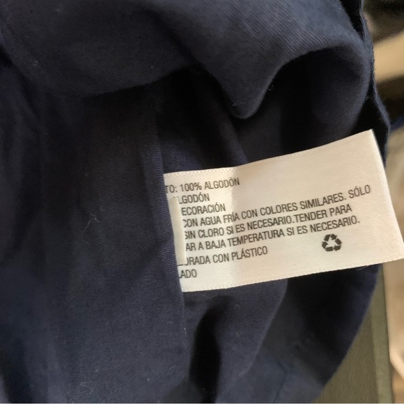 Isabel Maternity By Ingrid & Isabel Off Shoulder Embroidered Dress Blue Size m - Picture 7 of 8